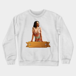 Batik Girl Crewneck Sweatshirt